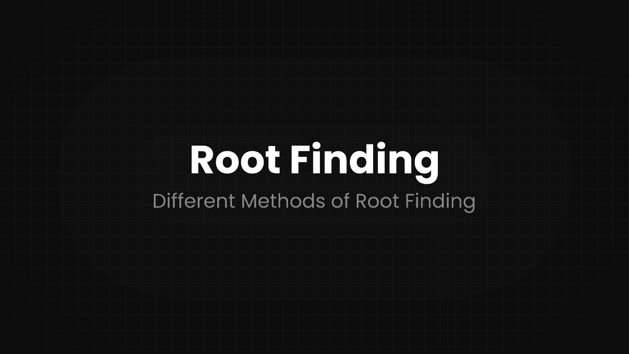 Root Finding